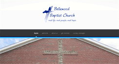 Desktop Screenshot of bellewoodchurch.com